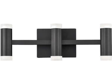 Dainolite Wilson 6-Light Matte Black Vanity Light DNWLS1933LEDWMB