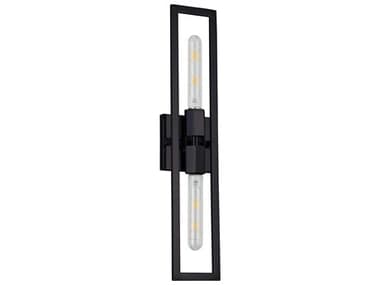 Dainolite Wisteria 2-Light Matte Black Wall Sconce DNWTS222WMB