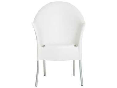Driade Lord Yo Aluminum Polypropylene Stackable Armchair In White DRI9851606