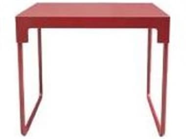 Mingx Steel 20''W x 16.5''D Rectangular Coffee Table in Orange DRID03600H033
