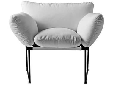 Driade Elisa Acrylic Cipro/Cataphoresis Steel Cushion Lounge Chair DRID10509A381