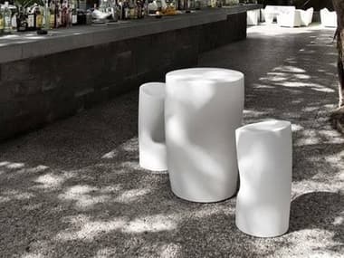 Driade Outdoor Tokyo-Pop Polyethylene Monobloc Bar Set in White DRITOKYOPBYTYBARSET