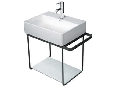 Duravit Durasquare 21'' Freestanding Black Console DUR0031104600