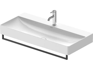 Duravit Towel Bar 37'' Black Matt Towel Bar DUR0031194600