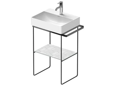 Duravit Durasquare 23'' Freestanding Black Console DUR0031324600