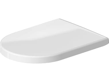 Duravit Toilet Accessories 15'' White Elongated Toilet Seat - Soft Closure DUR0063390000