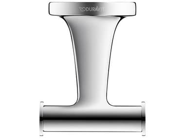 Duravit Starck T Chrome Double Robe Hook DUR0099301000