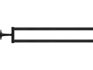 Duravit Starck T 18'' Matte Black Double Towel Bar DUR0099414600