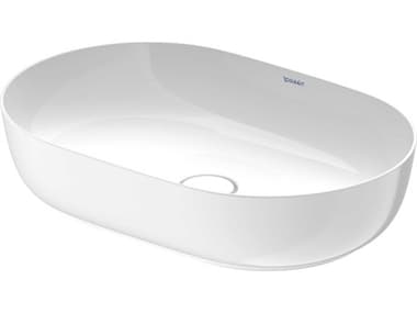 Duravit Luv 24'' White High Glos Washbowl Sink with No Faucet Holes DUR0379600000