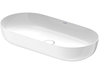Duravit Luv 32'' White High Glos Washbowl Sink with No Faucet Holes DUR0379800000