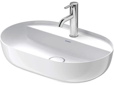 Duravit Luv 24'' White High Glos Washbowl Sink with 1 Faucet Holes DUR0380600000
