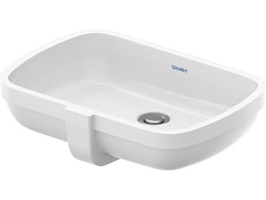Duravit Qatego 19'' White High Gloss Underomount Sink DUR0398480028