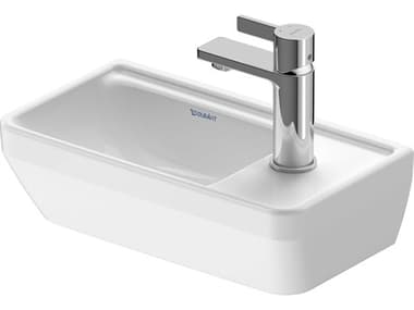 Duravit D-neo 16'' Ceramic White High Gloss Sink - With 1 Faucet hole DUR0739400041