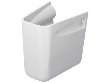 Duravit D-code 10'' Ceramic White Siphon Cover DUR08571800002