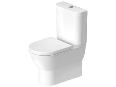 Duravit Darling 15'' Ceramic White High Gloss Floor-Mounted Toilet - 0.79 / 1.59 GPF DUR2138090092
