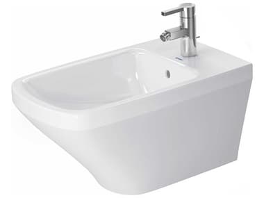 Duravit Durastyle 15'' White High Gloss Wall- Mounted Bidet with 1 Faucet hole DUR2286150000