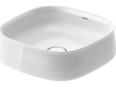 Duravit Zencha 17'' White High Gloss Washbowl Sink DUR2373420079