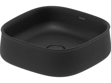 Duravit Zencha 17'' Anthracite Matte Washbowl Sink DUR2373421379