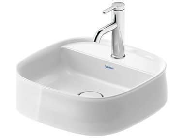 Duravit Zencha 17'' White High Gloss Washbowl Sink DUR2374420071
