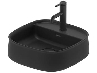 Duravit Zencha 17'' Anthracite Matte Washbowl Sink DUR2374421371