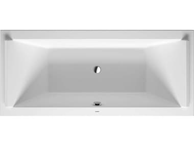 Duravit Starck 71'' Acrylic White Matt Drop-In Bathtub DUR700338000000090