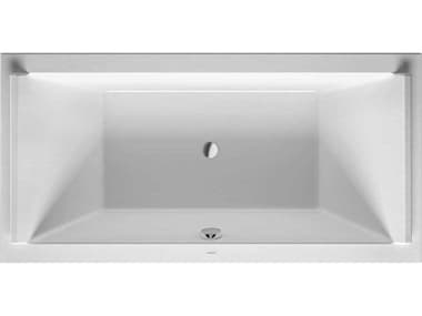Duravit Starck 71'' Acrylic White Matt Drop-In Bathtub DUR700339000000090