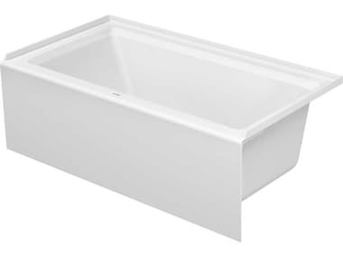 Duravit Architec 60'' White Bathtub - Right oriented drain DUR700353000000090