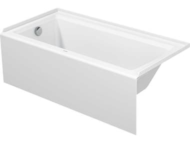 Duravit Architec 60'' White Bathtub - Left oriented drain DUR700356000000090
