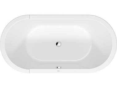 Duravit Starck 63'' Acrylic White Matt Drop-In Bathtub DUR700409000000090