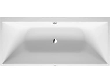 Duravit Durasquare 71'' White Matt Back-to-Wall Bathtub DUR700429000000090