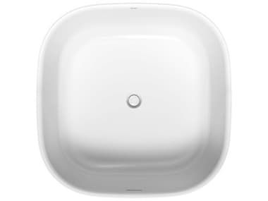 Duravit Zencha 49'' Polymer Cast-Duracast White Matte Freestanding Bathtub DUR700464000000090