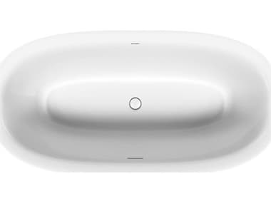 Duravit White Tulip 63'' Acrylic White Freestanding Bathtub DUR700468000000090