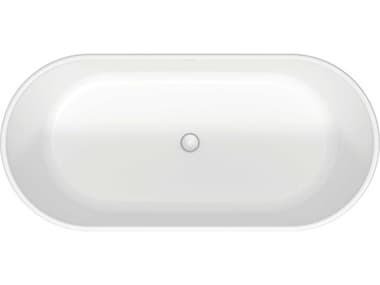 Duravit D_Neo 63" Freestanding White Matt Bathtub DUR700477000000090