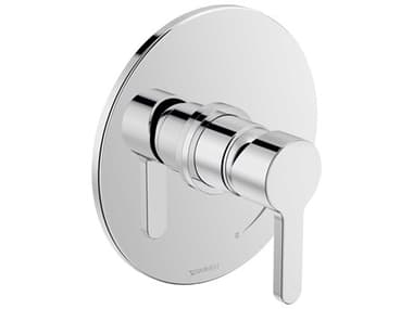 Duravit C.1 Chrome Shower Trim - Single Outlet DURB04290010U10