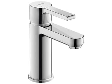 Duravit B.2 item 5'' Chrome High Gloss Single Hole Faucet - Drain Kit Not Included DURB21010002U10