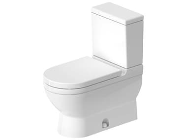 Duravit Starck 3 15'' Ceramic White  Two-Piece Toilet - 1.27 GPF DURD1909700