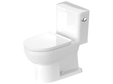 Duravit Duravit No.1 15'' Ceramic White Single Flush One-Piece Toilet - Right Side Lever- HygieneGlaze DURD4060120