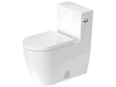 Duravit Me By Starck 16'' Ceramic Elongated White One-Piece Toilet - HygieneGlaze DURD4202020