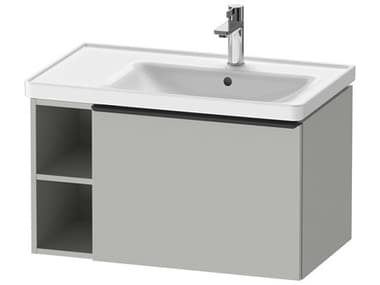 Duravit D-neo 31_ Concrete Gray Matt Wall-Mount Vanity Cabinet DURDE42570BD070000