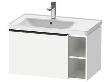 Duravit D-neo 31_ White Matt Wall-Mount Vanity Cabinet DURDE42580BD180000