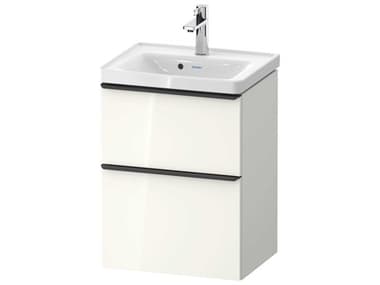 Duravit D-neo 19'' White High Gloss 2-Drawers Wall Mount Vanity DURDE43500BD220000