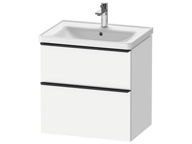 Duravit D-neo 25'' White Matt 2-Drawers Wall Mount Vanity DURDE43540BD180000