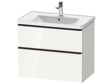 Duravit D-neo 31'' White High Gloss 2-Drawers Wall Mount Vanity DURDE43550BD220000