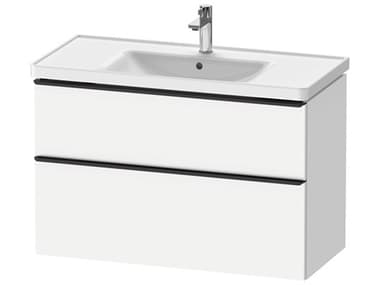 Duravit D-neo 39'' White Matt 2-Drawers Wall Mount Vanity DURDE43560BD180000