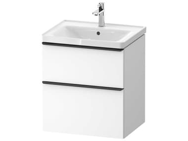 Duravit D-neo 23'' White Matt 2-Drawers Wall Mount Vanity DURDE43590BD180000