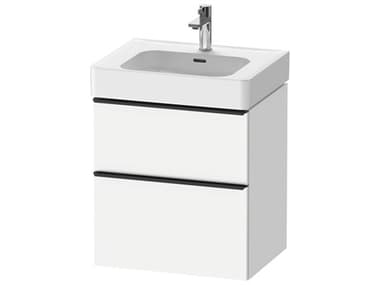 Duravit D-neo 23'' White Matt Wall Mount Vanity - 1 Drawer/1 pull out compartment DURDE43760BD180000