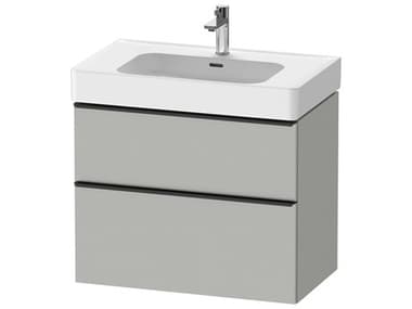 Duravit D-neo 31'' Concrete Gray Matt Wall Mount Vanity - 1 Drawer/1 pull out compartment DURDE43770BD070000