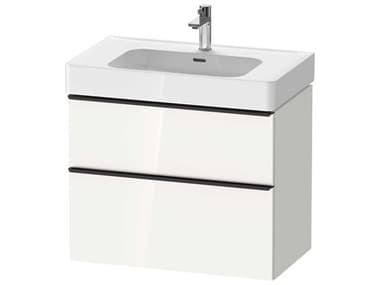 Duravit D-neo 31'' White High Gloss Mount Vanity - 1 Drawer/1 pull out compartment DURDE43770BD220000