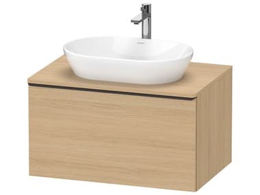 Duravit D-neo 32'' Natural Oak Matt Wall Mount Vanity - 1 Drawer/1 pull out compartment DURDE49470BD300000