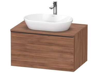 Duravit D-neo 32'' Walnut Matt Wall Mount Vanity - 1 Drawer/1 pull out compartment DURDE49470BD790000